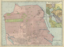 Vintage Map of San Francisco, California 1903