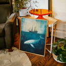 Deep Blue Silence and the Whale