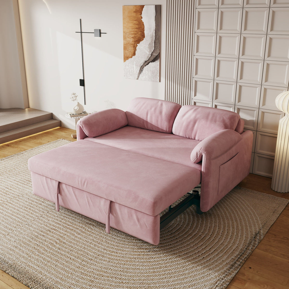 Sofa, Dual Purpose Lounge With Retractable Queen Size Bed, photo 23 of 40