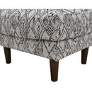 Abstract Ottoman - Black by HouseOfZazla