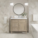 James Martin Lorelai 36" Single Bathroom Vanity, Whitewashed Oak