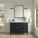 James Martin Lorelai 48" Single Bathroom Vanity, Black Onyx