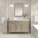 James Martin Lorelai 48" Single Bathroom Vanity, Whitewashed Oak