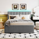 Upholstered Platform Bed With Trundle by Unique Piece Furniture
