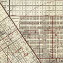 Vintage Map of San Francisco, California 1866