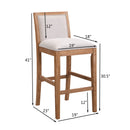 Upholstered Barstools (Set of 2)