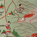 Vintage Map of San Francisco, California 1932