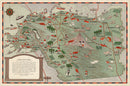 Vintage Map of San Francisco, California 1932