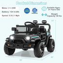 12V Kids Ride on Truck Car Battery Powered Electric Vehicle by LJGDeals