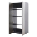 Nova Series - Garage Cabinet Set D, 3 Piece, Soft Closing, Wall Mounted - Metallic Gray by HouseOfZazla