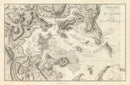Vintage Map of Boston, Massachusetts 1807