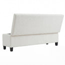 Upholstered Storage Ottoman Bench by HouseOfZazla