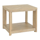 End Table - Tan by Unique Piece Furniture