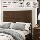 Platform Bed Frame With Tall Headboard by HouseOfZazla
