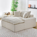 Harbor - Luxury Sofa Turtle Fleece Fabric by HouseOfZazla