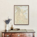 Vintage Map of Boston, Massachusetts 1901