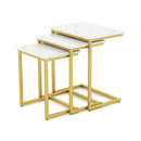 3 Pieces Multifunctional Coffee End Table Set by LJGDeals