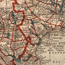 Vintage Map of Boston, Massachusetts 1905