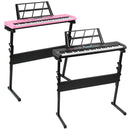61 Keys Digital Music Electronic Keyboard Electric Musical Piano Instrument Kids Learning Keyboard w/ Stand Microphone For Beginners by GBruno Store