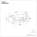 Jasmine - Handcrafted Sofa