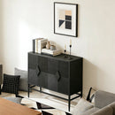 Modern 2 Door Wooden Storage Cabinet Accent Cabinet