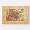 Vintage Map of Greenwich Village, New York 1920