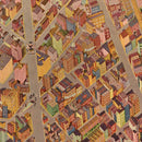 Vintage Map of Greenwich Village, New York 1920