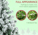 Artificial Snow Christmas Trees with Frosted Branches