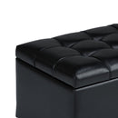 Sienna - Upholstered Storage Ottoman Bench by Unique Piece Furniture