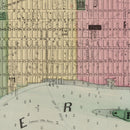 Vintage Map of Brooklyn, New York 1873