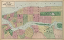 Vintage Map of Brooklyn, New York 1873