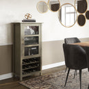 Avalon - High Storage, Wine Rack Cabinet by HouseOfZazla