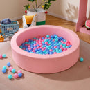 42.5 Inch Round Foam Ball Pits with 25D Sponge Filling and Washable PU Cover for Toddlers by LJGDeals