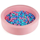 42.5 Inch Round Foam Ball Pits with 25D Sponge Filling and Washable PU Cover for Toddlers by LJGDeals
