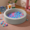 42.5 Inch Round Foam Ball Pits with 25D Sponge Filling and Washable PU Cover for Toddlers by LJGDeals