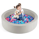 42.5 Inch Round Foam Ball Pits with 25D Sponge Filling and Washable PU Cover for Toddlers by LJGDeals