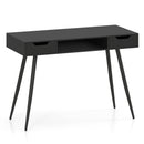 42.5" Mid Century Modern Writing Desk with Metal Leg and Drawers by LJGDeals