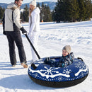 42" Heavy-duty Inflatable Snow Tube with Detachable Tow Strap by LJGDeals