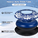 42" Heavy-duty Inflatable Snow Tube with Detachable Tow Strap by LJGDeals