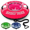 42" Heavy-duty Inflatable Snow Tube with Detachable Tow Strap by LJGDeals
