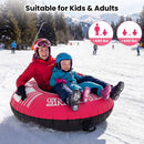 42" Heavy-duty Inflatable Snow Tube with Detachable Tow Strap by LJGDeals