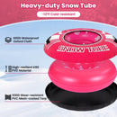 42" Heavy-duty Inflatable Snow Tube with Detachable Tow Strap by LJGDeals