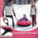 42" Heavy-duty Inflatable Snow Tube with Detachable Tow Strap by LJGDeals