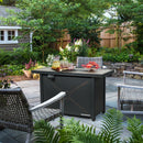 42 Inch 60000 BTU Propane Fire Pit Table with Ceramic Tabletop