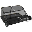 42 Inch Tow-Behind Lawn Sweeper with 26/27 Cu.FT Hopper Bag by DirectDeals