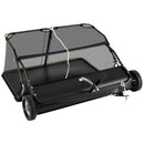 42 Inch Tow-Behind Lawn Sweeper with 26/27 Cu.FT Hopper Bag by LJGDeals