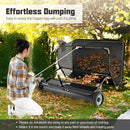 42 Inch Tow-Behind Lawn Sweeper with 26/27 Cu.FT Hopper Bag by DirectDeals
