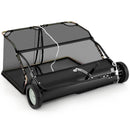 42 Inch Tow-Behind Lawn Sweeper with 26/27 Cu.FT Hopper Bag by LJGDeals