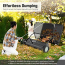 42 Inch Tow-Behind Lawn Sweeper with 26/27 Cu.FT Hopper Bag by LJGDeals