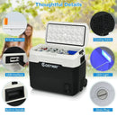 42 QT Portable Dual-Zone Car Refrigerator by LJGDeals